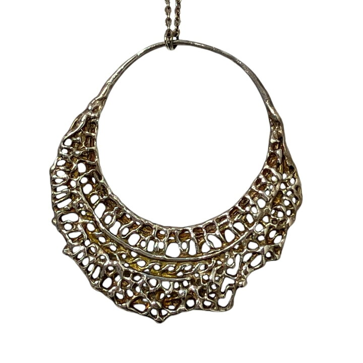 楽天市場】【中古】KAORU カーブスネックレス シルバー 【051024  