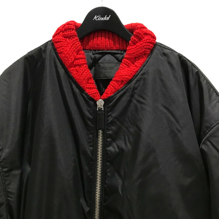楽天市場】【中古】PRADA22AW RE-NYLONベルテッドボンバージャケット 