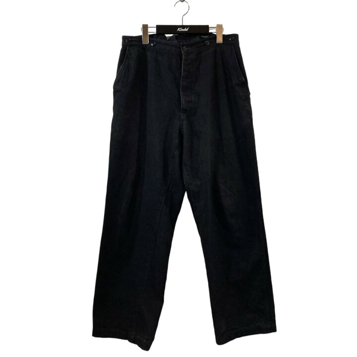 楽天市場】【中古】COMOLI 22AW デニムオーバーパンツ W03-03002 