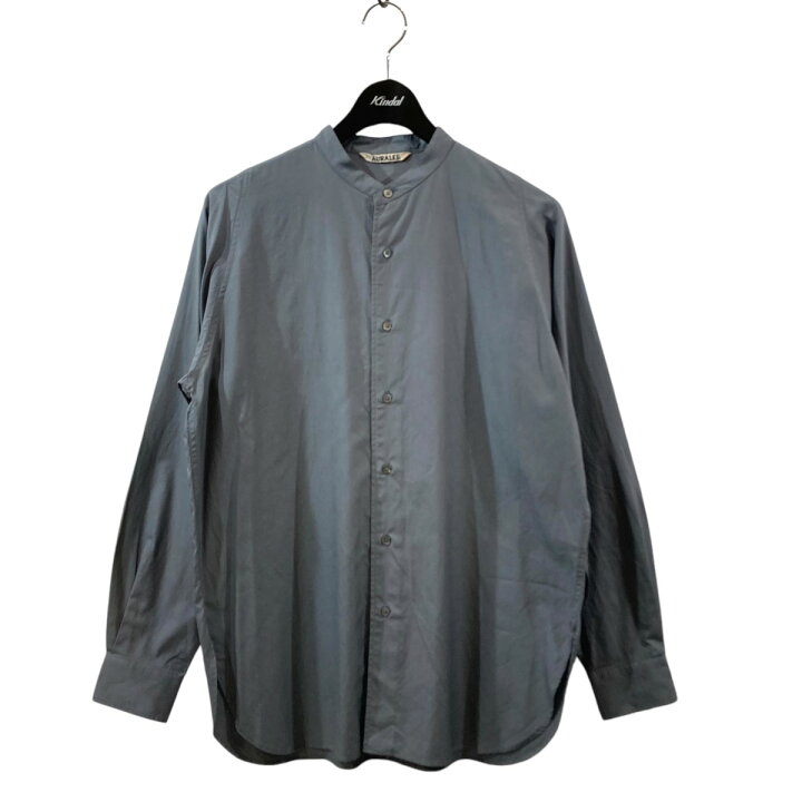 楽天市場】【中古】AURALEE WASHED FINX TWILL SHIRTS バンドカラー 