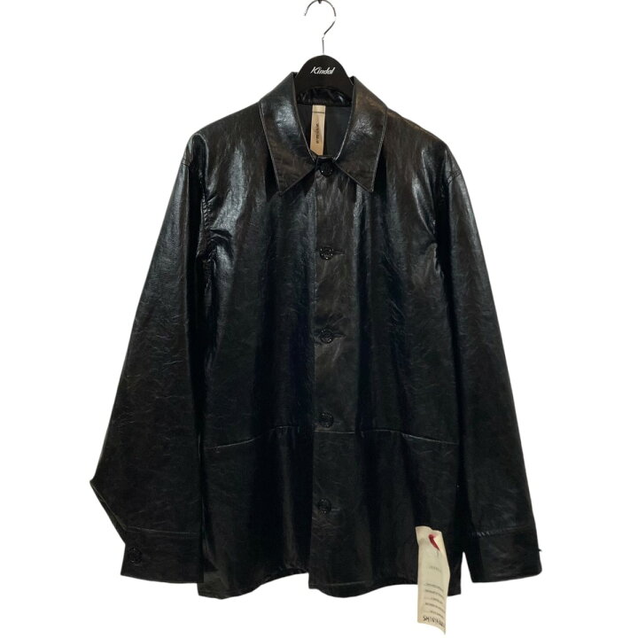 楽天市場】【中古】SHINYA KOZUKA 24AW MAC SHIRT-ISH JK レザーシャツ 