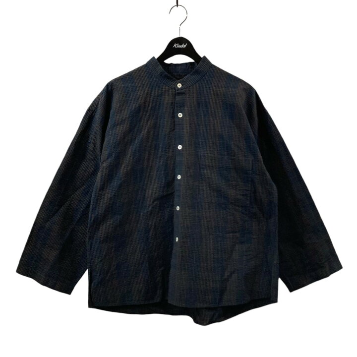 楽天市場】【中古】Cristaseya チェック 長袖シャツ ブラウン×ネイビー 