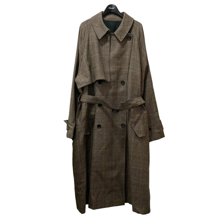 楽天市場】【中古】stein LAY OVERSIZED OVERLAP COAT グレンチェック 