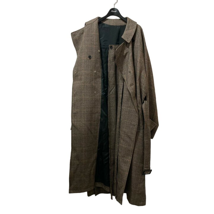 楽天市場】【中古】stein LAY OVERSIZED OVERLAP COAT グレンチェック 