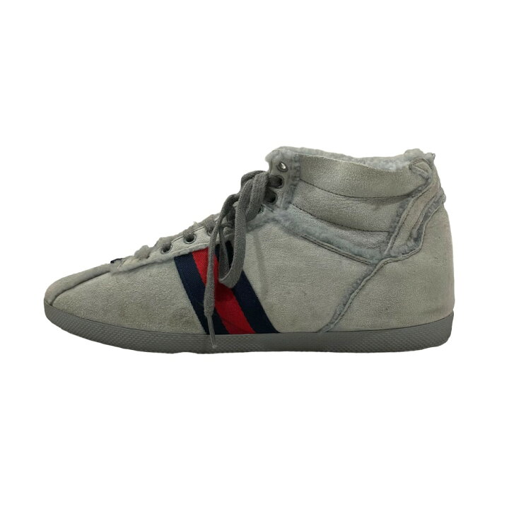 楽天市場】【中古】GUCCI Sherry Line Shoes ムートンハイカット 