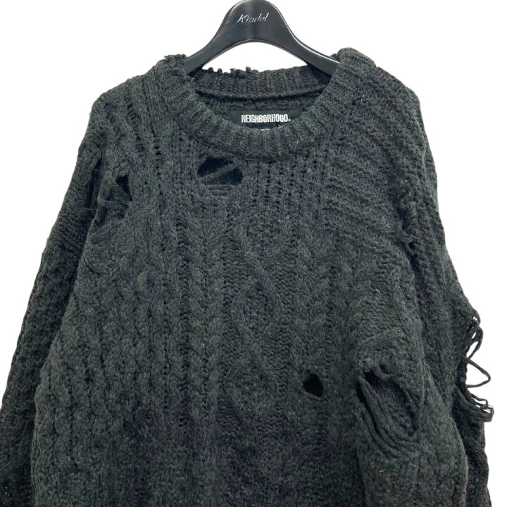 楽天市場】【中古】NEIGHBORHOOD PATCHWORK SAVAGE SWEATER ダメージ 