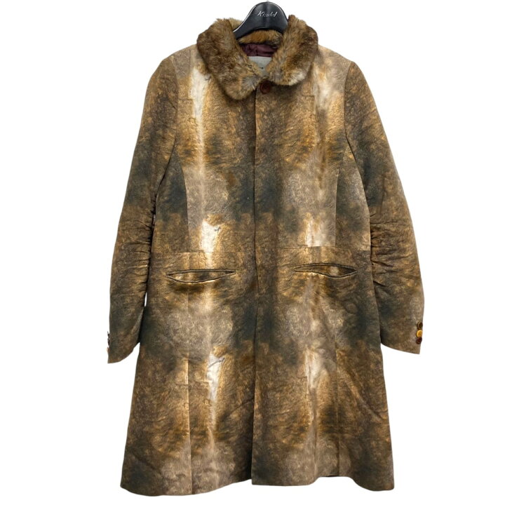 楽天市場】【中古】UNDERCOVER ファープリントコート ブラウン サイズ 