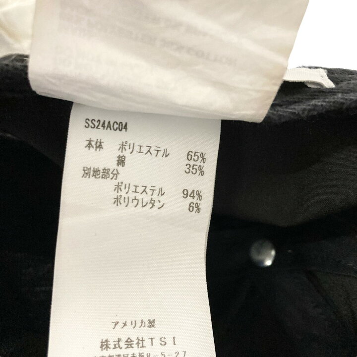 楽天市場】【中古】AFFXWRKS 24SS AFFXWRKS CAP ロゴキャップ ブラック 
