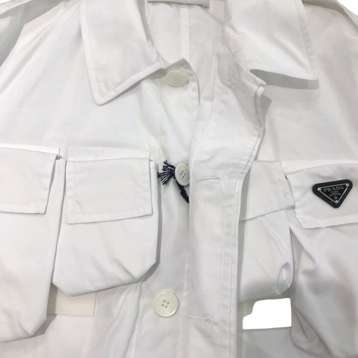 楽天市場】【中古】PRADA24SS マルチポケットコットンサファリ  