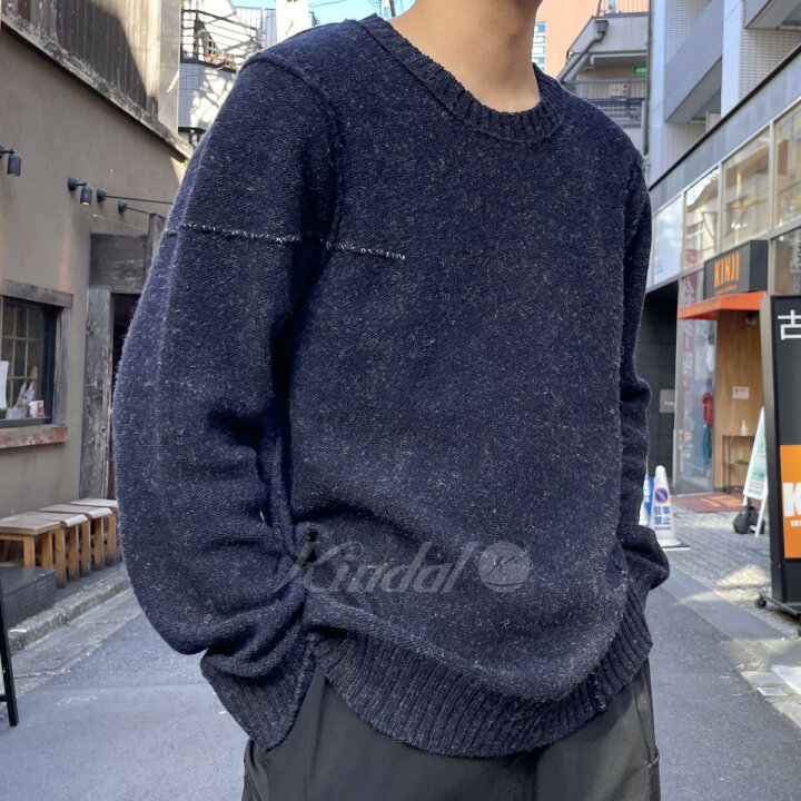 楽天市場】【中古】Nahyat 22SS N-031ダメージ加工ニットセーター 