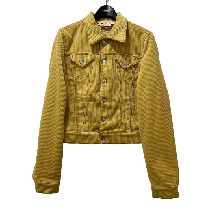 楽天市場】【中古】MARNI Corduroy Button-front Jacket コーデュロイ 