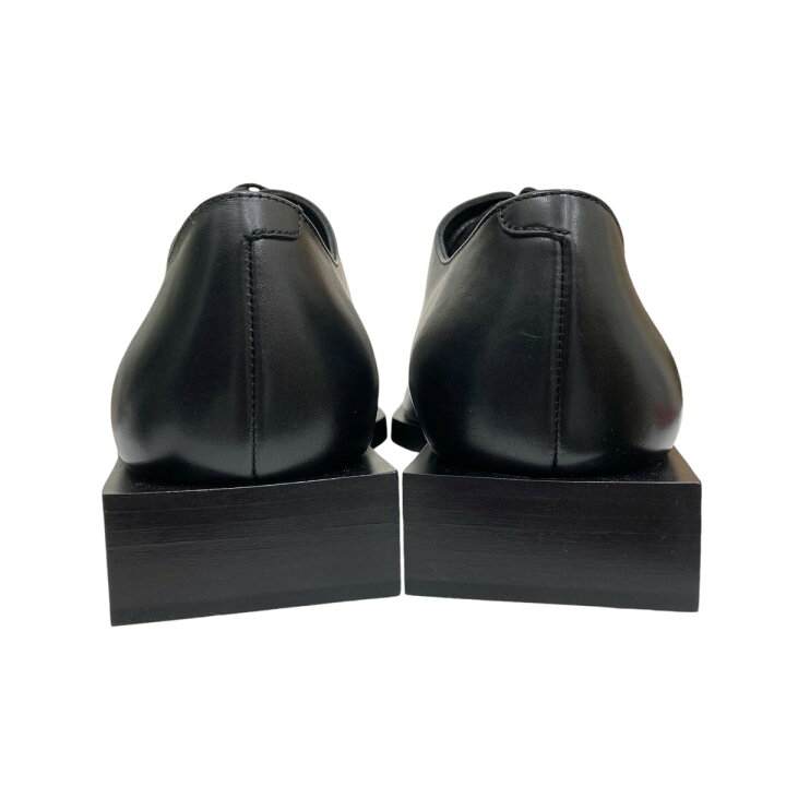 楽天市場】【中古】BALENCIAGA スクエアトゥ ダービーシューズ レザー 