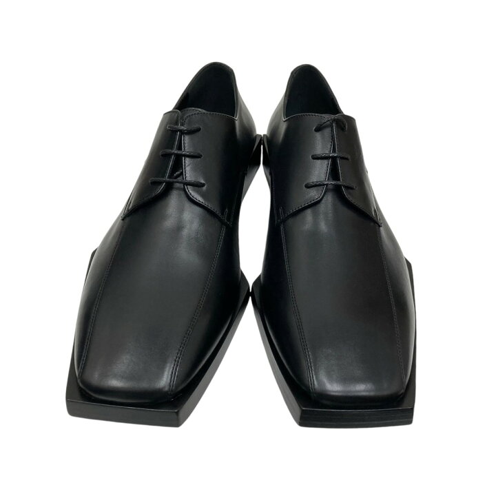 楽天市場】【中古】BALENCIAGA スクエアトゥ ダービーシューズ レザー 