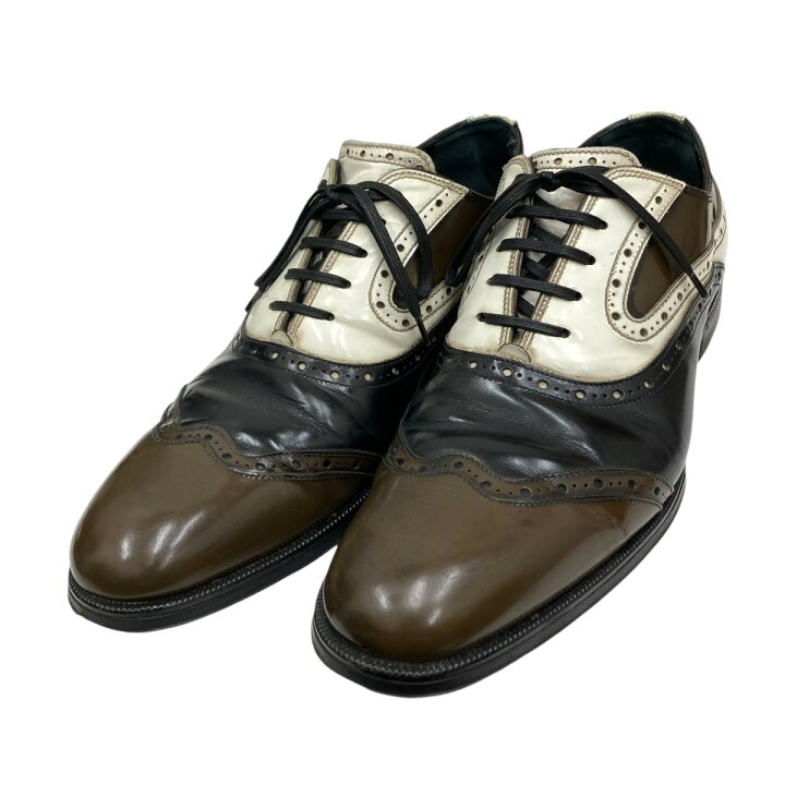 楽天市場】【中古】DOLCE ＆ GABBANATricolor Brogue Leather レザー  