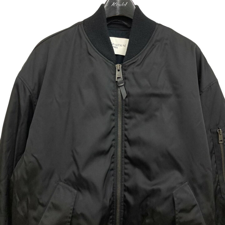 楽天市場】【中古】MAISON KITSUNE ボンバージャケット ブラック 