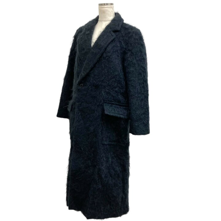 楽天市場】【中古】HYKE ウールモヘアチェスターコート グレー サイズ 