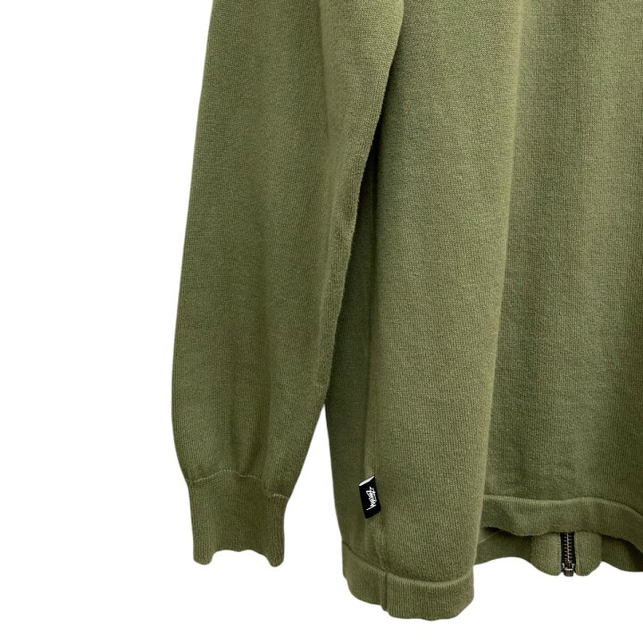 楽天市場】【中古】stussy 18AW Perry Zip L／SL Polo Knitポロシャツ 