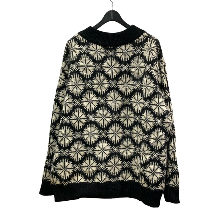 楽天市場】【中古】DRIES VAN NOTEN ノルディック柄ニット ブラック 