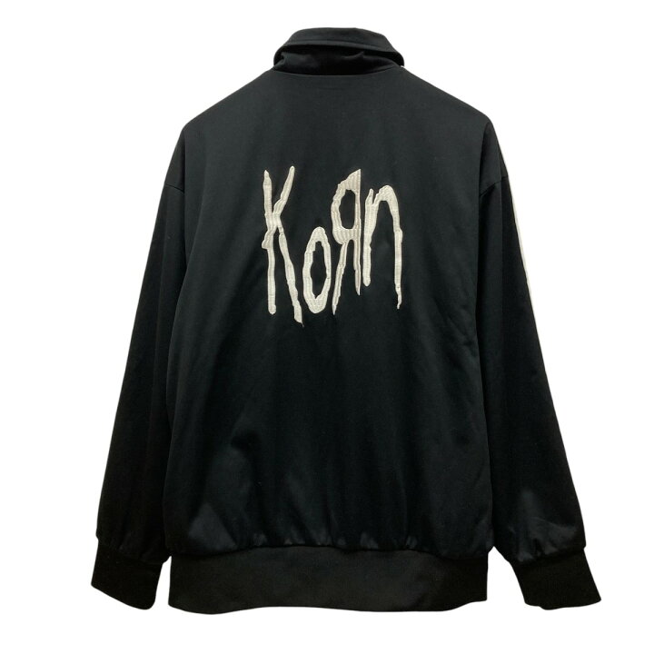 楽天市場】【中古】adidas×Korn トラックジャケット ブラック サイズ  