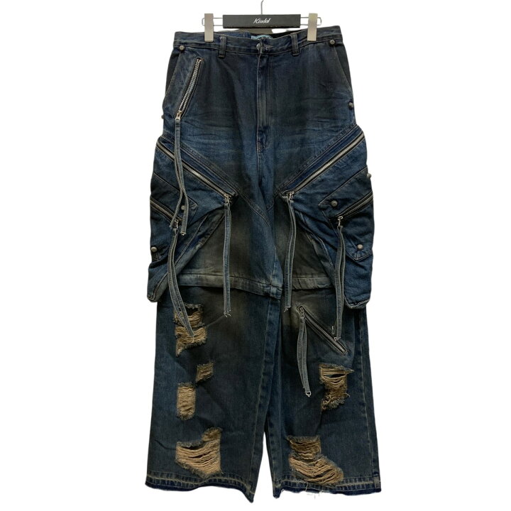 楽天市場】【中古】SURGERYデニムカーゴパンツ 7874111226 インディゴ 