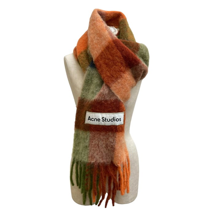 楽天市場】【中古】ACNE STUDIOS マフラー オレンジ サイズ：250  