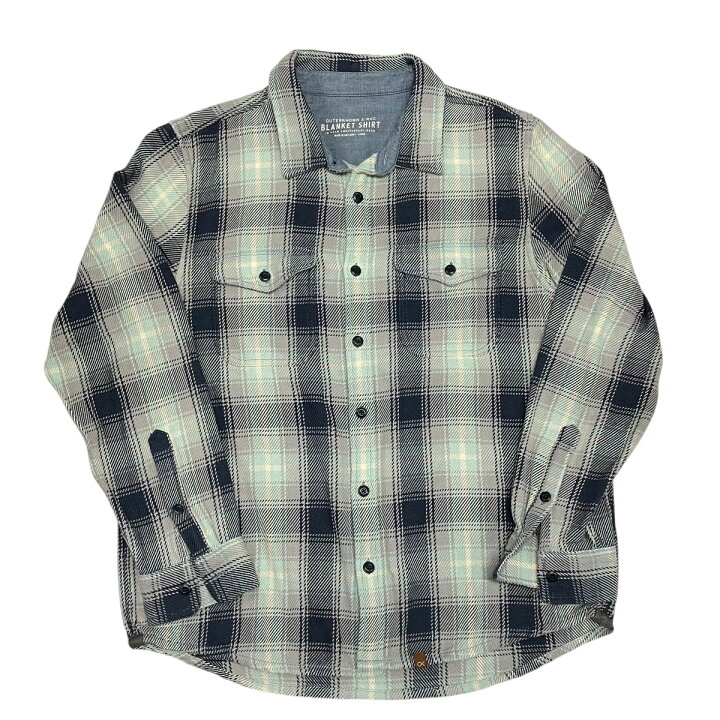 楽天市場】【中古】OUTERKNOWN×RHC Ron Herman Blanket Shirt チェック  