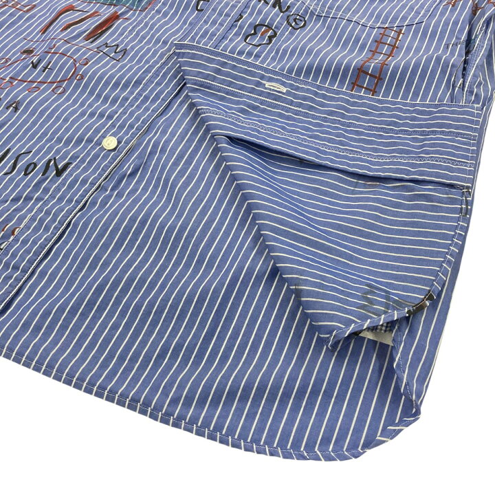 楽天市場】【中古】JUNYA WATANABE MAN23SS 綿ブロードストライプ Jean 