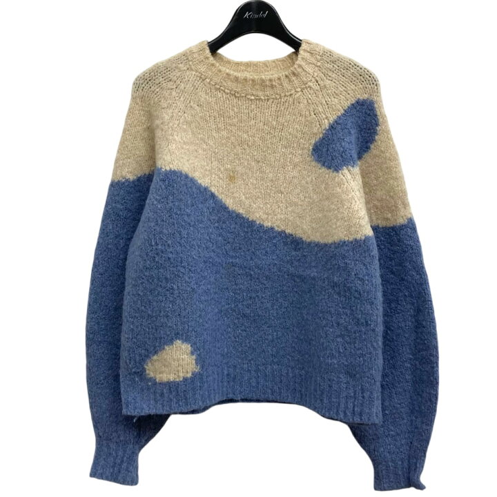 楽天市場】【中古】paloma wool バイカラーニット ブルー サイズ：U 