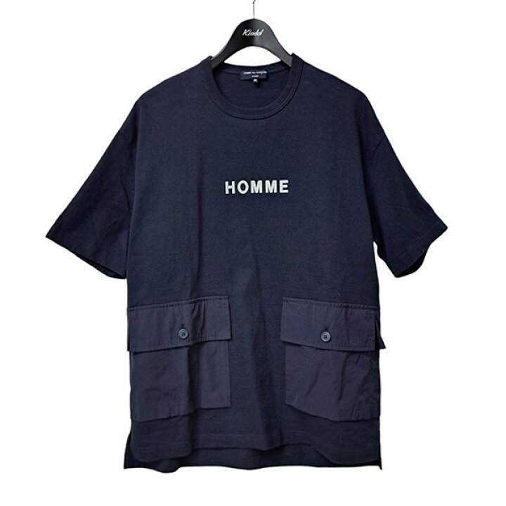 楽天市場】【中古】COMME des GARCONS HOMME 22SS ポケット付Tシャツ  