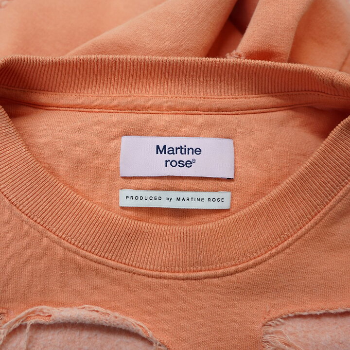 楽天市場】【中古】Martine rose ロゴ ダメージスウェット トレーナー 