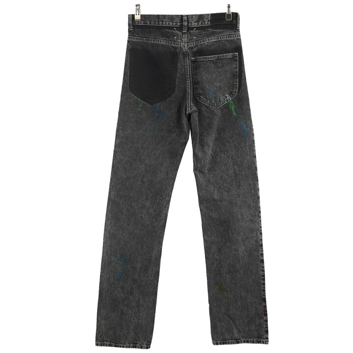楽天市場】【中古】Maison Margiela 22AW Painted Washed Denim Pants 