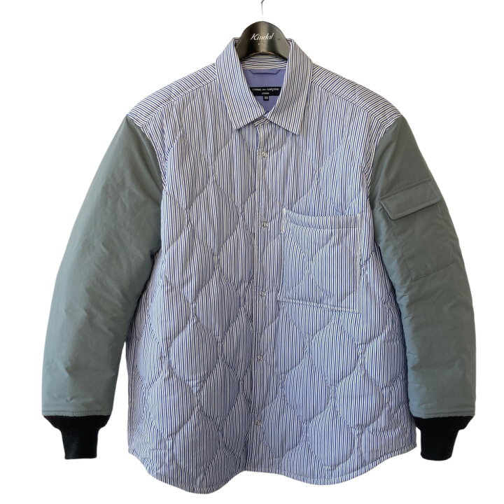 楽天市場】【中古】COMME des GARCONS HOMME Quilted Shirt Jacket  