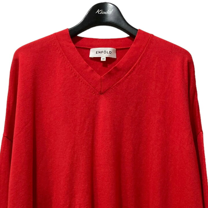 楽天市場】【中古】ENFOLD V-NECK PULLOVER Vネックプルオーバーニット 