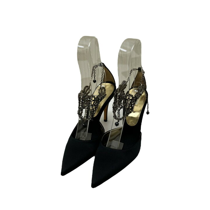 楽天市場】【中古】DOLCE ＆ GABBANA ピンヒールパンプス ブラック 