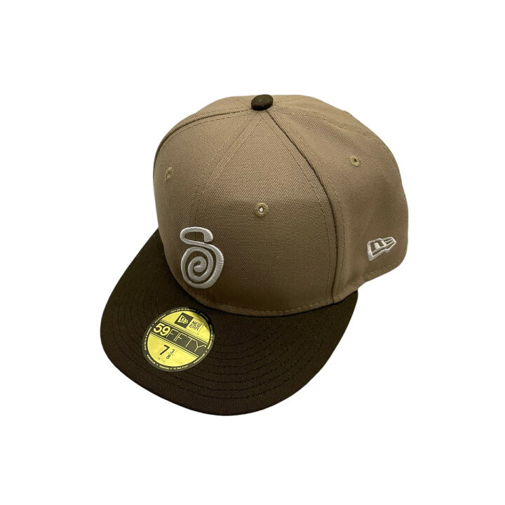 楽天市場】【中古】NEW ERA×STUSSY キャップ G2712272022 ベージュ 