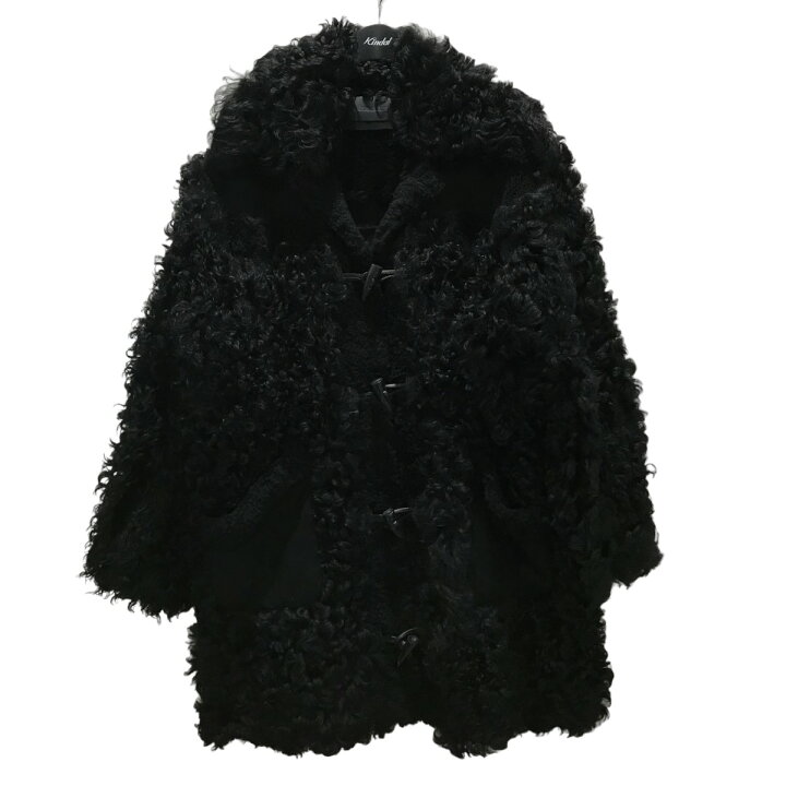 楽天市場】【中古】DIESEL BLACK GOLD ムートンコート ブラック サイズ 