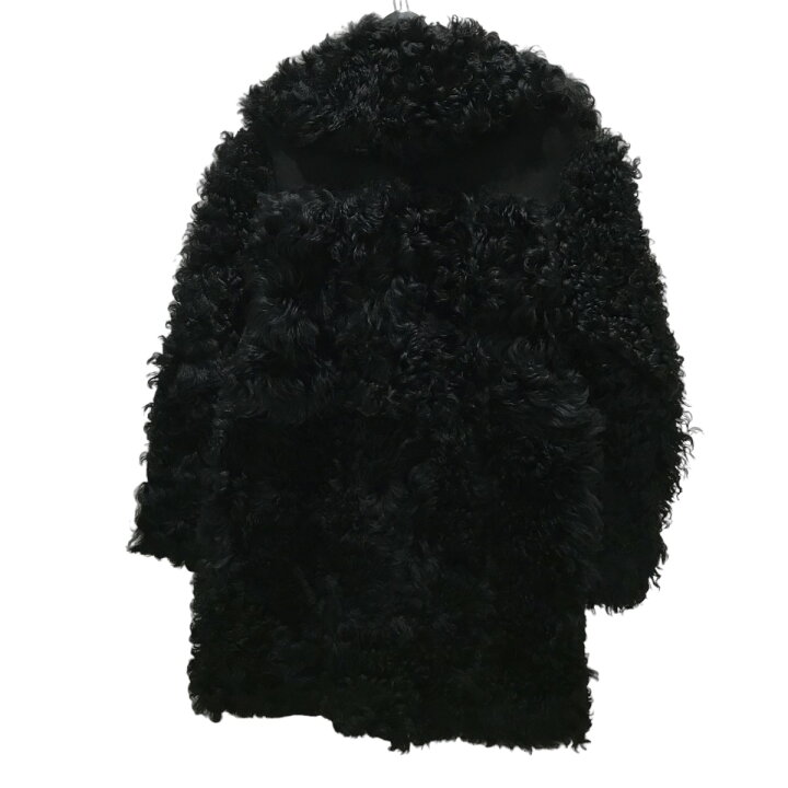 楽天市場】【中古】DIESEL BLACK GOLD ムートンコート ブラック サイズ 