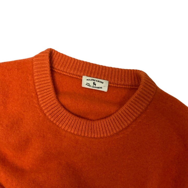 楽天市場】【中古】MAATEE＆SONSP O SWEATER カシミヤニットセーター 