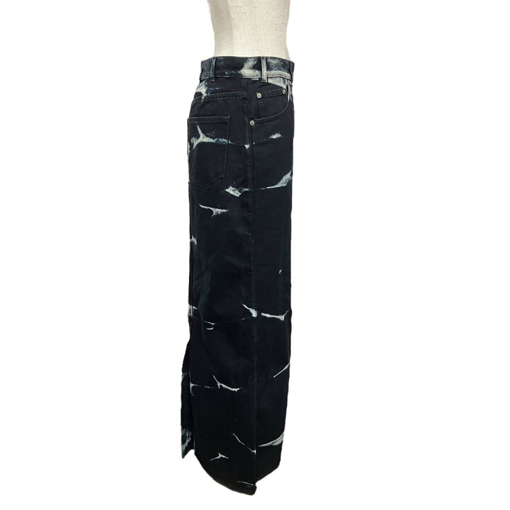 楽天市場】【中古】DRIES VAN NOTEN 22AW デニムスカート ブラック  