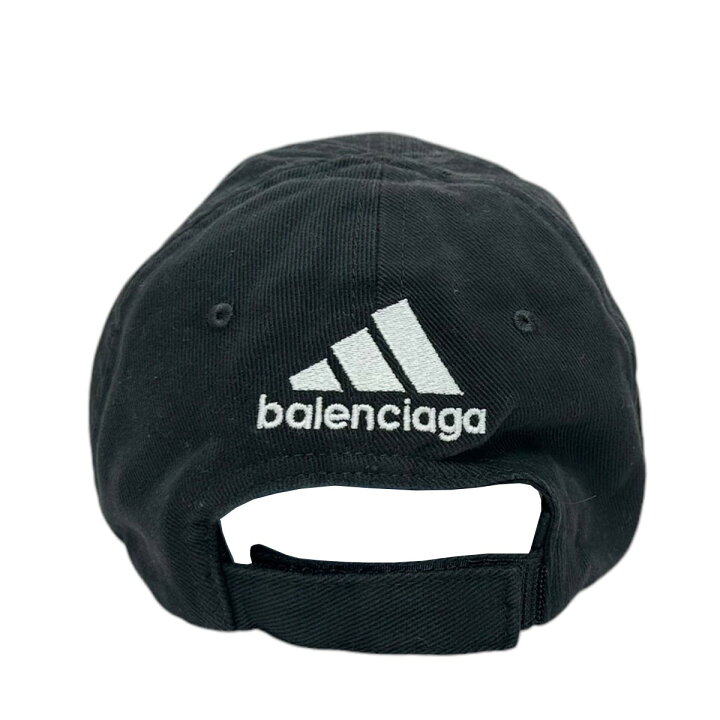楽天市場】【中古】BALENCIAGA×adidas ロゴストライプベースボール 