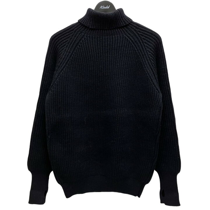 楽天市場】【中古】MARKAWARE タートルネックニット ブラック 【101024 