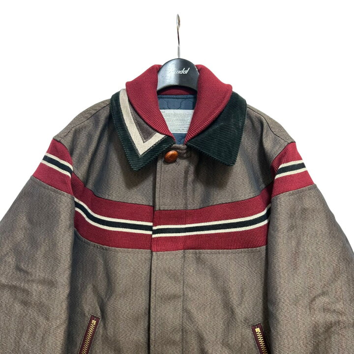 楽天市場】【中古】KOLOR24AW ブルゾン 24WCM-G08110 ブラウン サイズ 