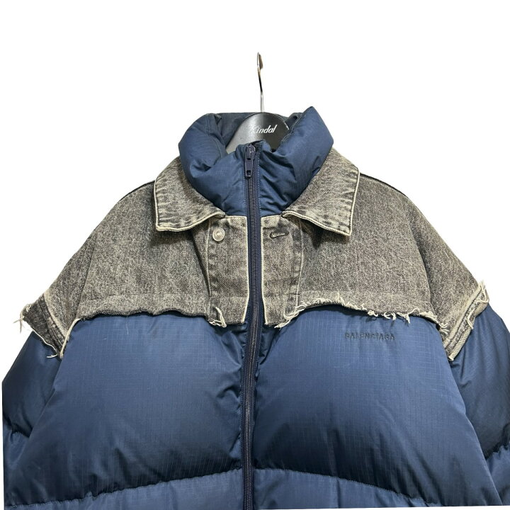 楽天市場】【中古】BALENCIAGAデニム切替ダウンジャケット 533907 