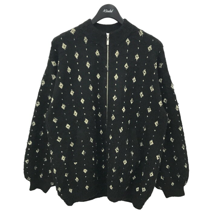 楽天市場】【中古】AMERI LAME JACQUARD BLOUSON KNIT TOP ジップ 