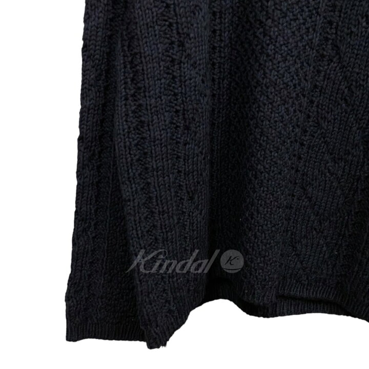 楽天市場】【中古】Maison Margiela デストロイニット ネイビー サイズ 