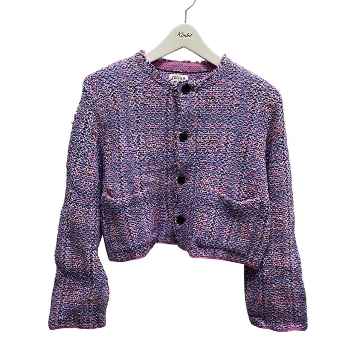 楽天市場】【中古】Coohem ツイードジャケット ピンク サイズ：Free  