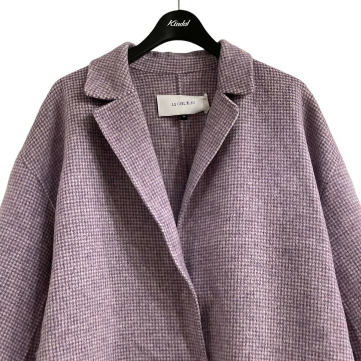 楽天市場】【中古】LE CIEL BLEU チェックダブルフェイスコート 