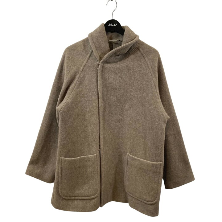 楽天市場】【中古】COMOLI ヤクウール ショールカラーコート L03-04006 