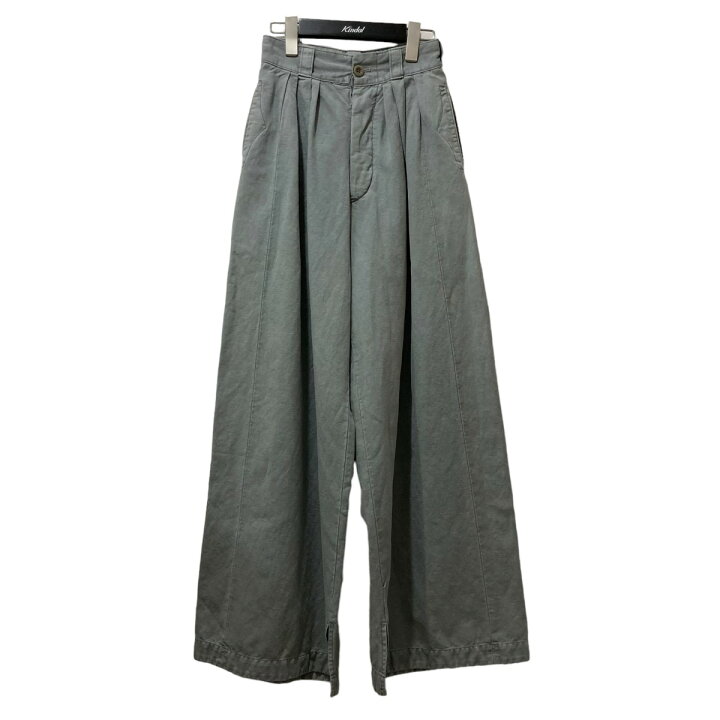 楽天市場】【中古】Maison Margiela タックワイドパンツ S50KA0628 