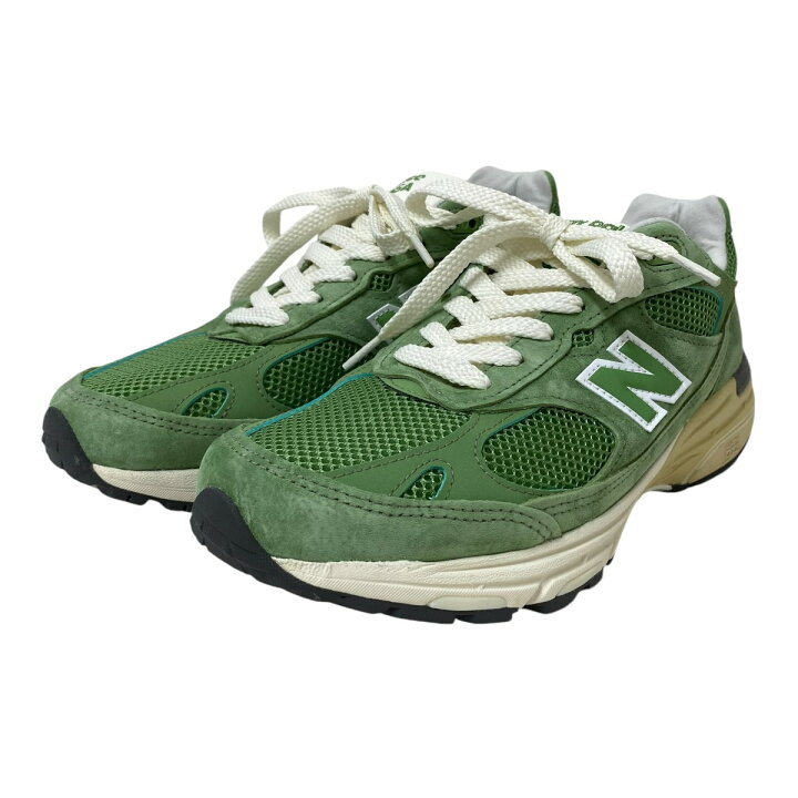 楽天市場】【中古】NEW BALANCEスニーカー U993GW グリーン サイズ 